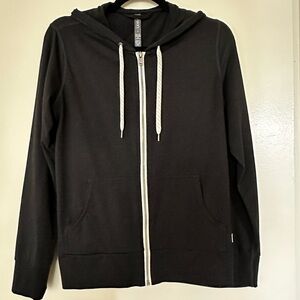 VUORI Halo Performance Hoodie 2.0 Black Heather Size Small